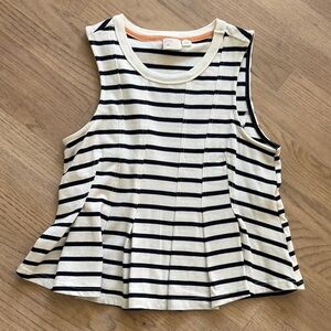 Anthropologie brand Sleeveless summer top! 100% cotton